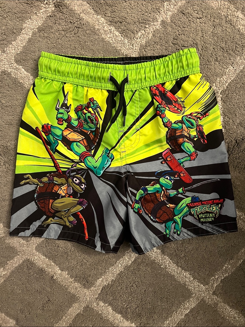 Teenage Mutant Ninja Turtles Boys Swim Trunks, size 4